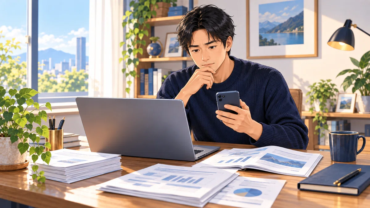 減配通知を見ても、まず会社の公式資料を確認します